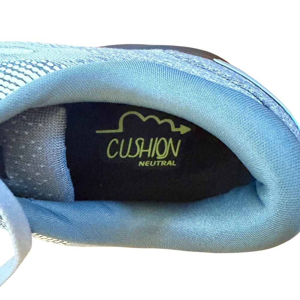 NEW IN BOX Brooks Ghost 16 Gray Lime Green Men's Running Walking Shoes Size 12.5 - Picture 7 of 13